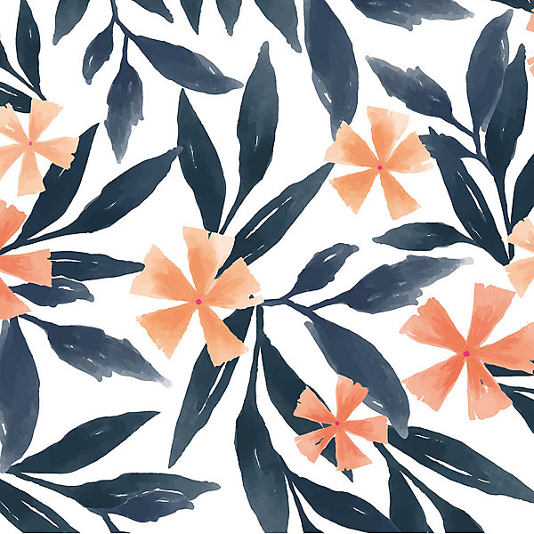 Crédence Adhésive Aquarelle Florale 100 x 40 cm