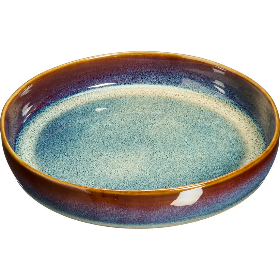 Kwantum Kerstservies | Borden | Pastabord Ava Blauw – ⌀21cm