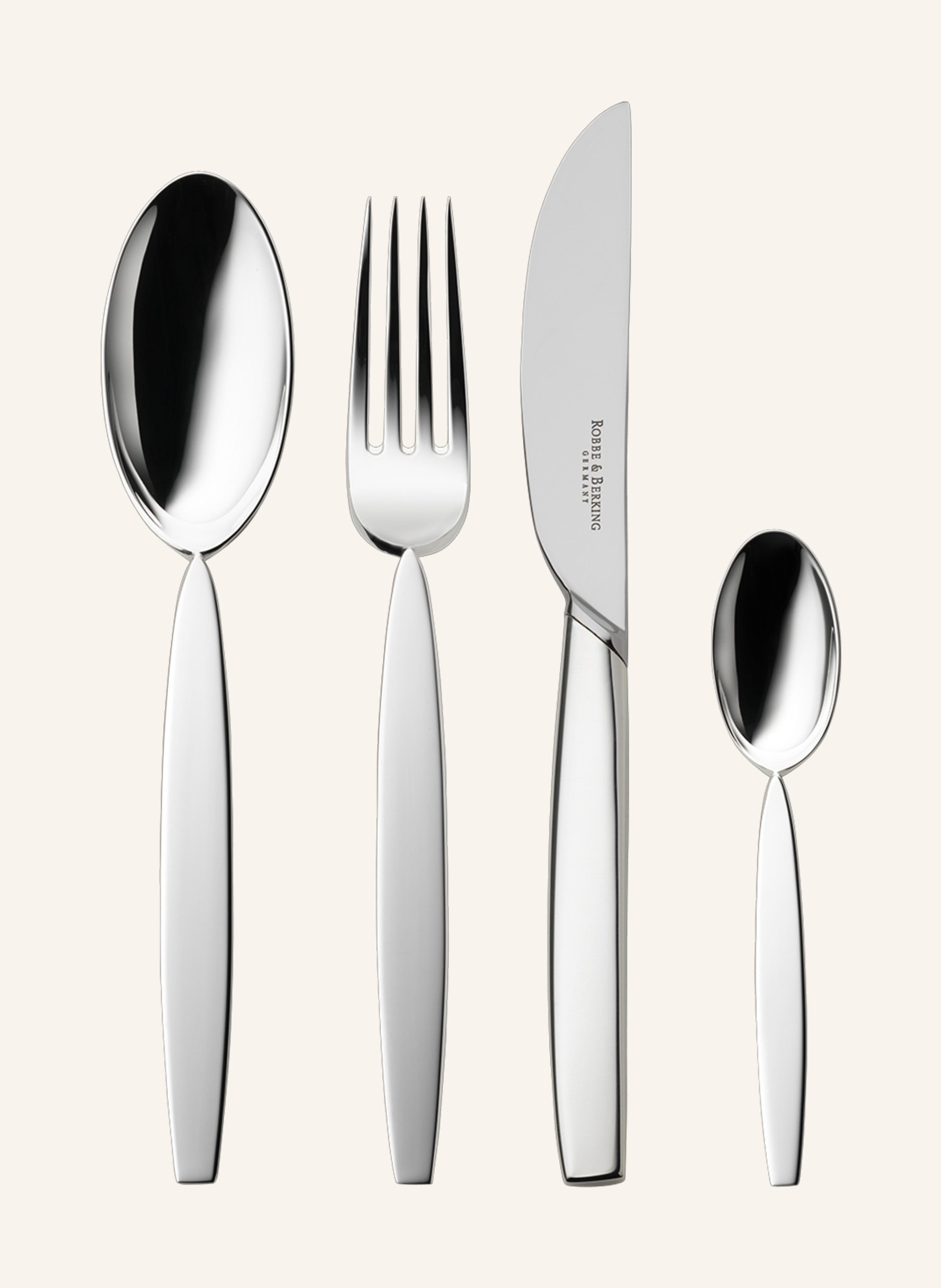 ROBBE & BERKING 4-tlg. Besteckset 12"