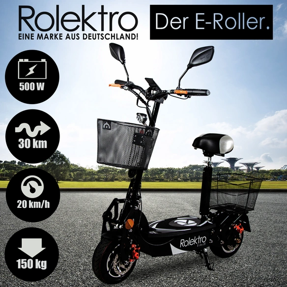 Elektroroller »E-Joy«, max. 20 km/h, Reichweite: 32 km