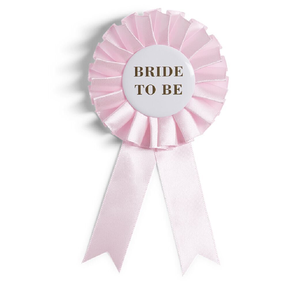 Badge future mariée en tissu