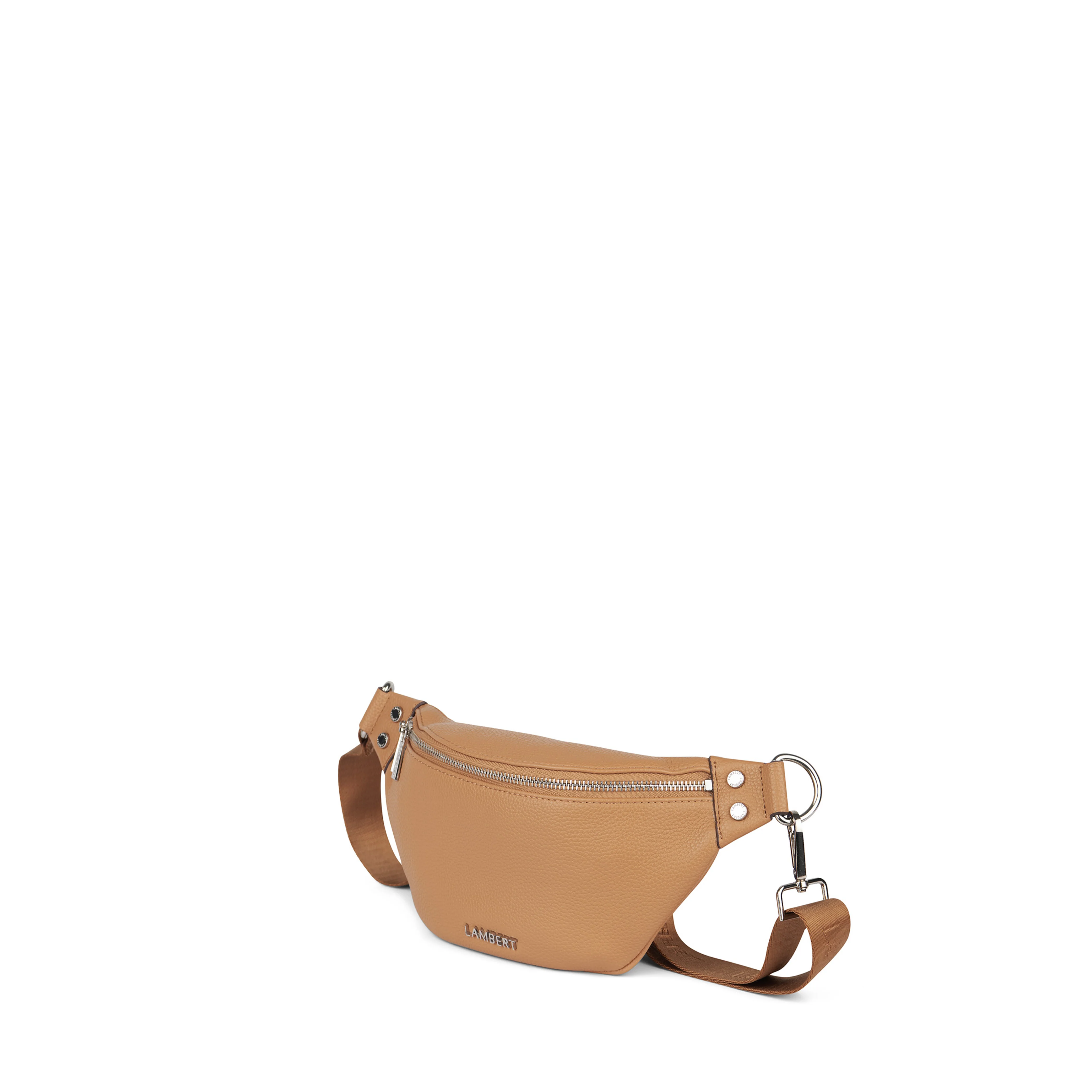 The Sarah - Camel Vegan Leather Belt Bag