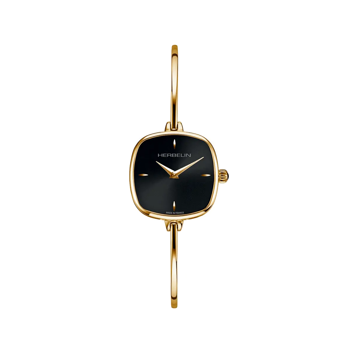 FIL – QUARTZ – PVD OR JAUNE & NOIR