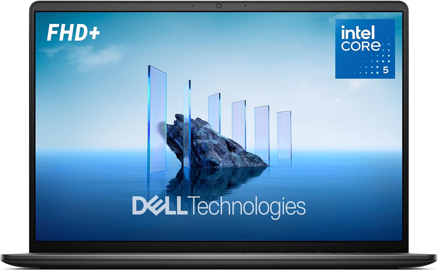 Dell 16 Laptop DC16250-16.0-inch 16:10 FHD+ Touch Display  Intel Core 5 120U Processor  16GB DDR5 RAM  512GB SSD  Intel Graphics  Windows 11 Home  1 Year Basic Onsite Service - Carbon Black