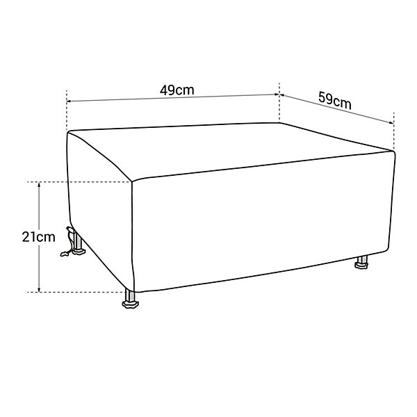 Housse pour plancha - Taille S - COOK'IN GARDEN