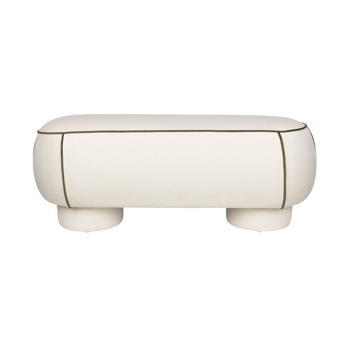 Housecraft Living Marina Bankje 121 cm Wit