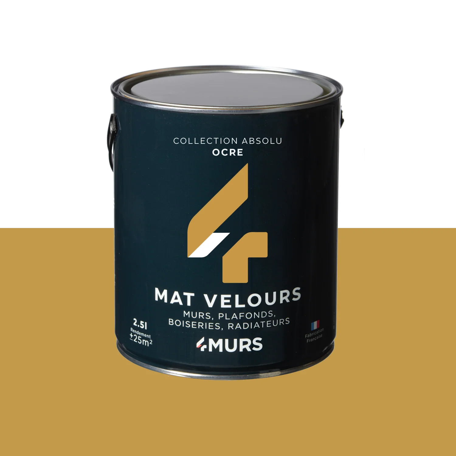 Absolu Peinture Multi-supports Peinture ocre 2,5 L