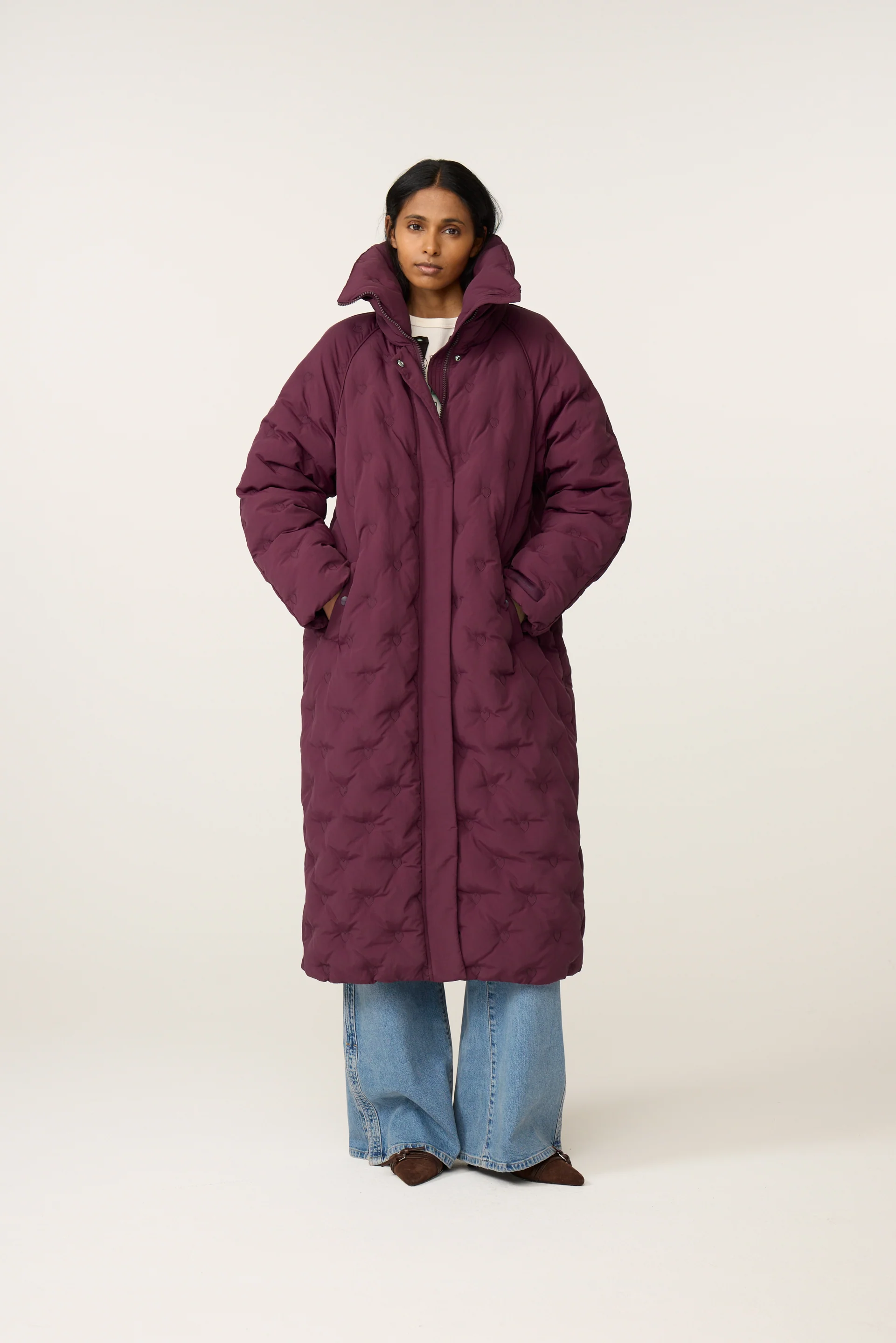 Pomme Long Puffer | Brigitte Bordeaux
