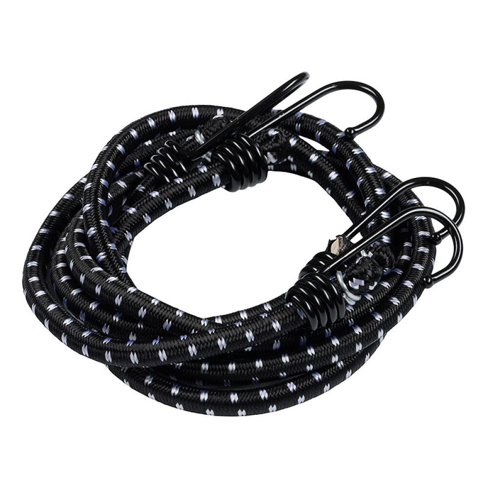 BAGASJESTROPPER URBAN 90 CM SVART 2-PAKNING