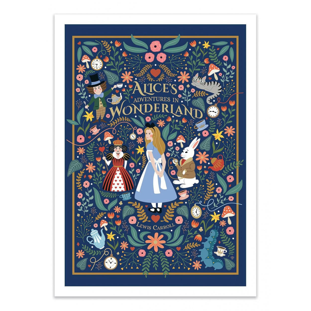 VESNA SKORNSEK - ALICE - VESNA SKORNSEK - Affiche d'art 50 x 70 cm