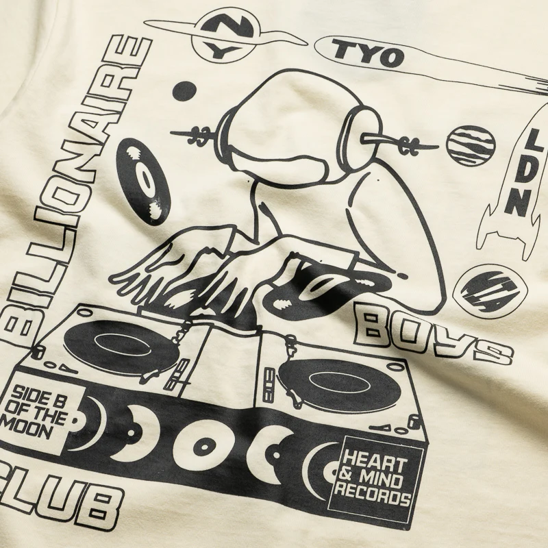 Billionaire Boys Club Side B Knit Tee - Winter White