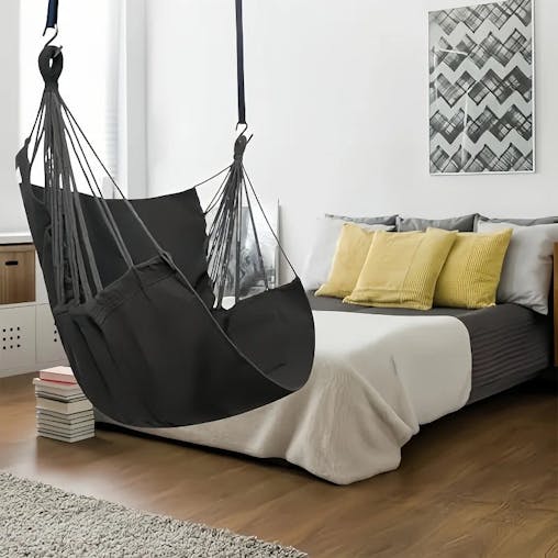 NNEOBA Outdoor Leisure Fabric Hammock Chair with Storage Bag