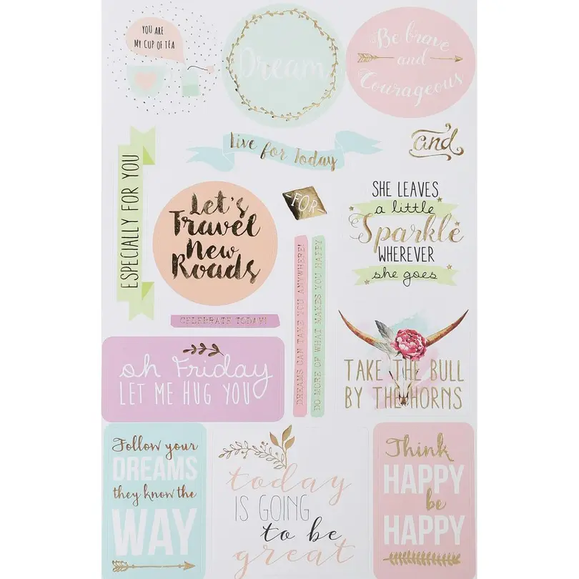 Sticker 5er-Set Stickerbook