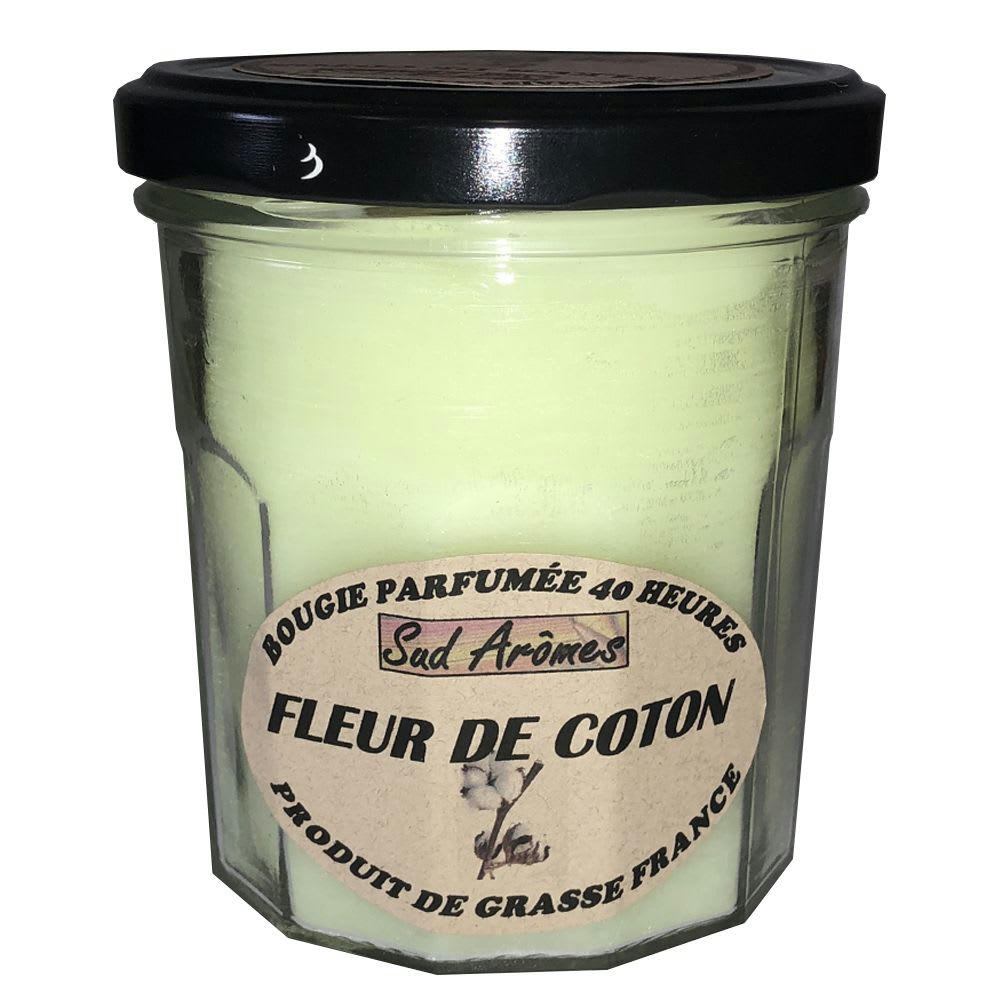 - Bougie fleur de coton