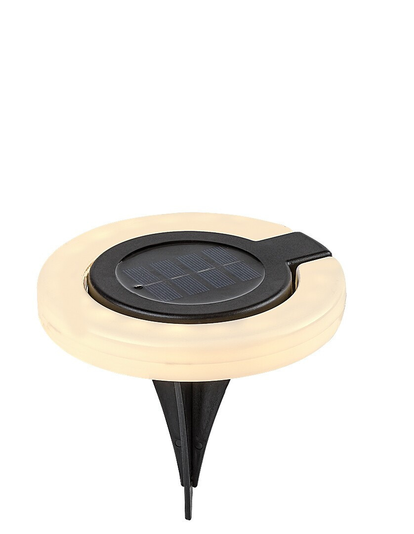 Lampa wbijana solarna BOKODczarno-biały LED 1x0.05W 5lm IP44 Rabalux