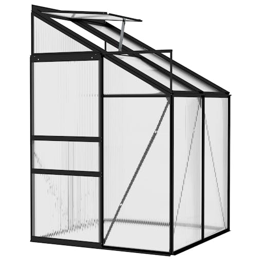 NNEVL Greenhouse Anthracite Aluminium 2.59 m&sup3;