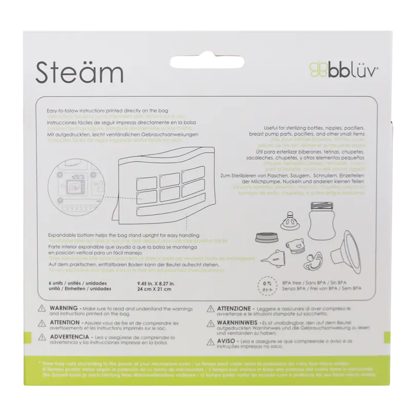 Sterilisationsbeutel Bblüv