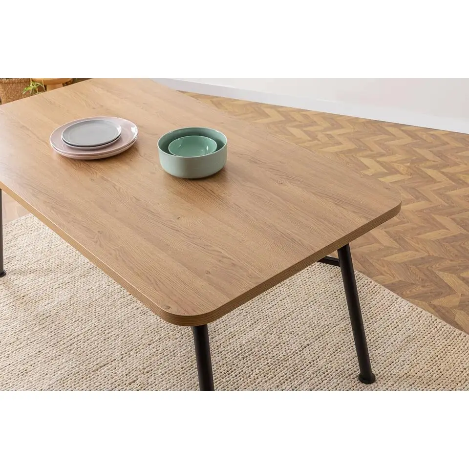 Nala 90 Eettafel - 100% MELAMINE - Natuurlijk