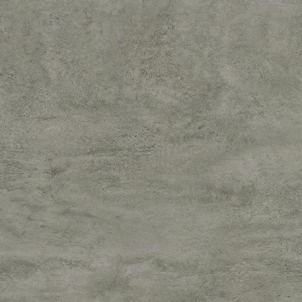 Meuble sous vasque seul, 2 tiroirs et 2 niches, 120cm, vasque déportée à gauche - ciment (gris) - OLYMPE