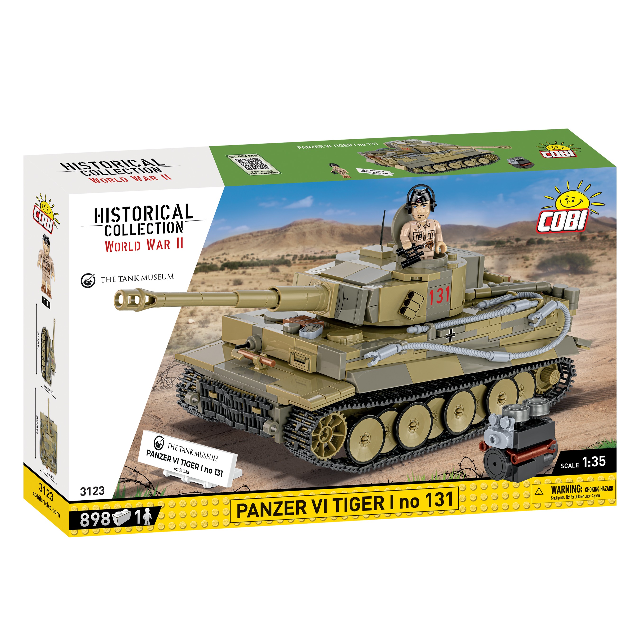 COBI Panzer VI Tiger I Set 1:35