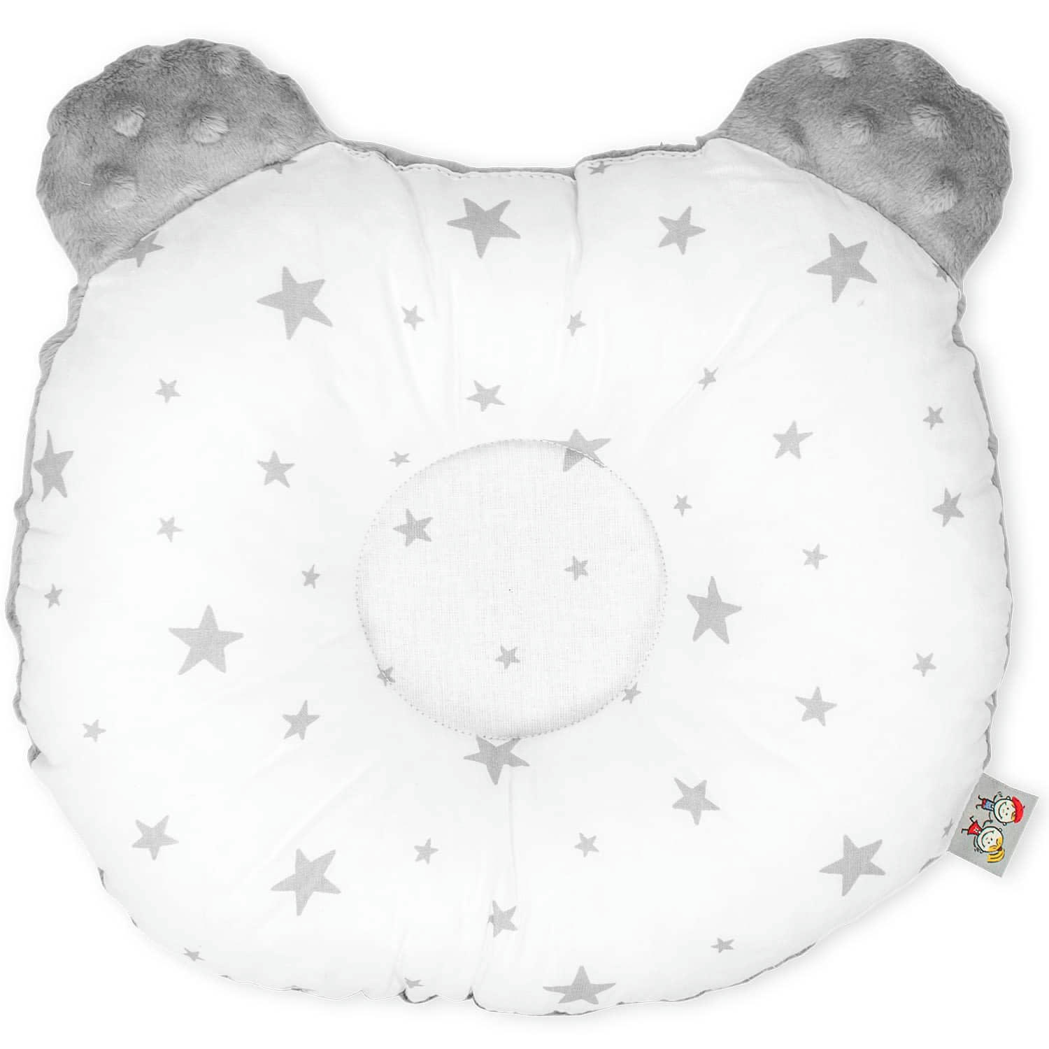 STELLA - Oreiller bébé anti tête plate