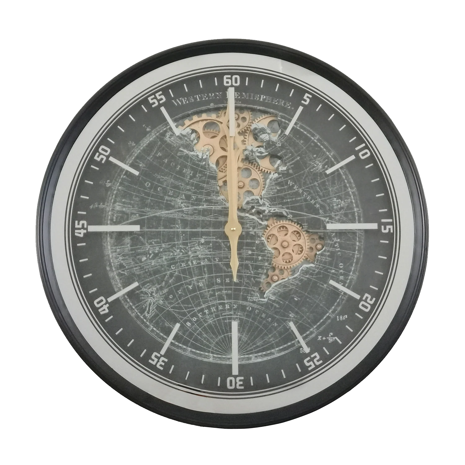 4MURS Horloge à rouage MAPPY coloris gris