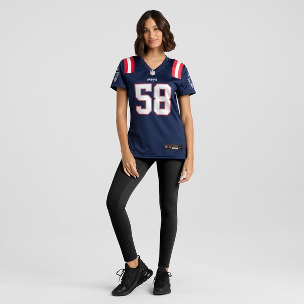 Marcus Harris New England Patriots Nike Women's Team Game Jersey -  Navy