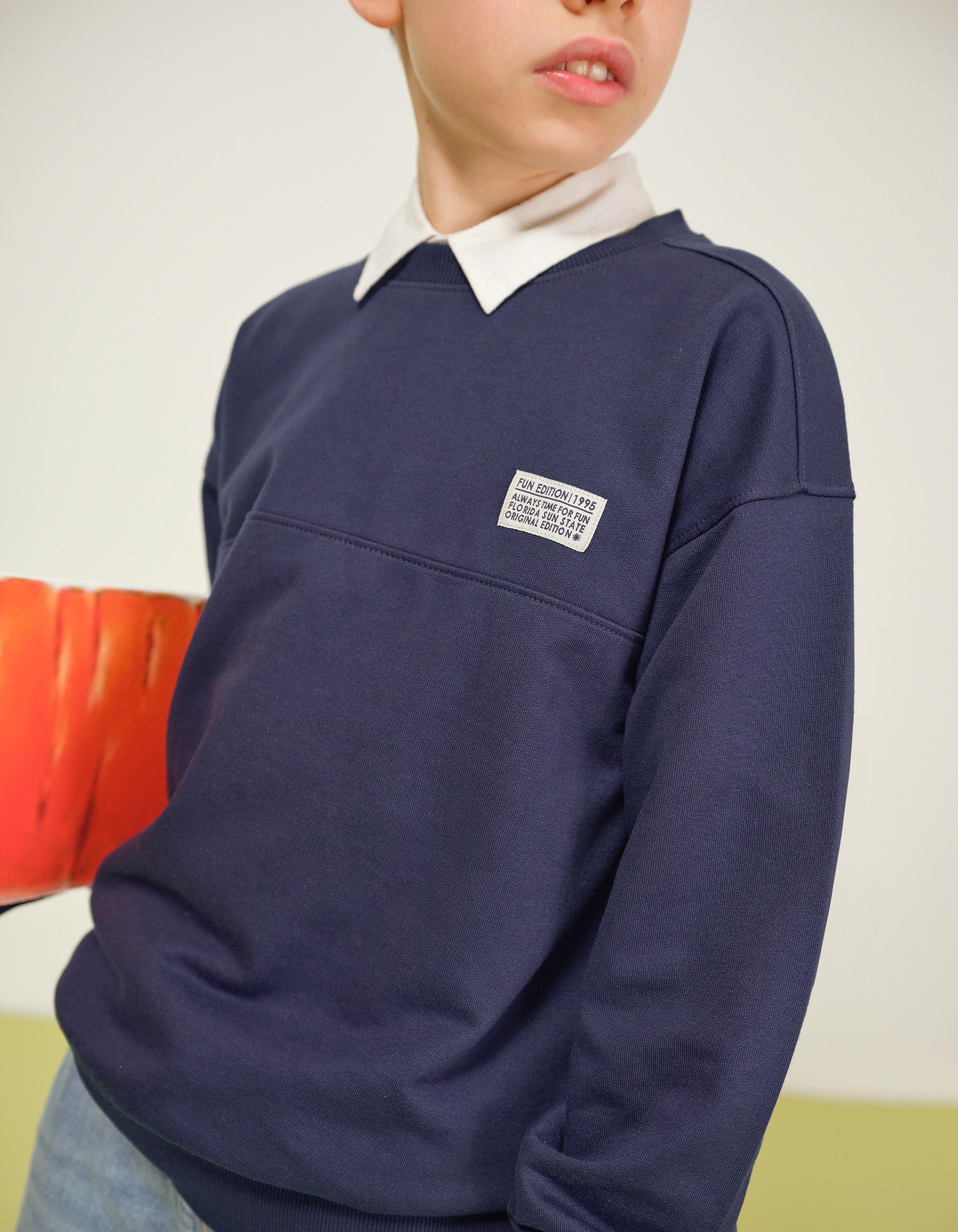 Sweatshirt, Menino, Azul