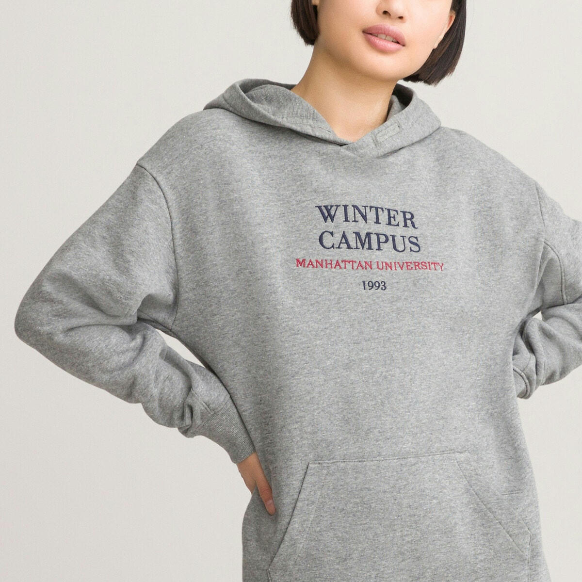 Robe-sweat à capuche en molleton 10-18 ans