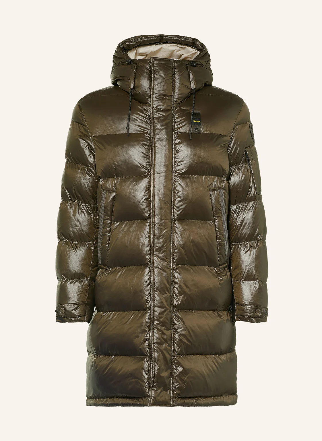 Blauer Steppmantel ALDRICH