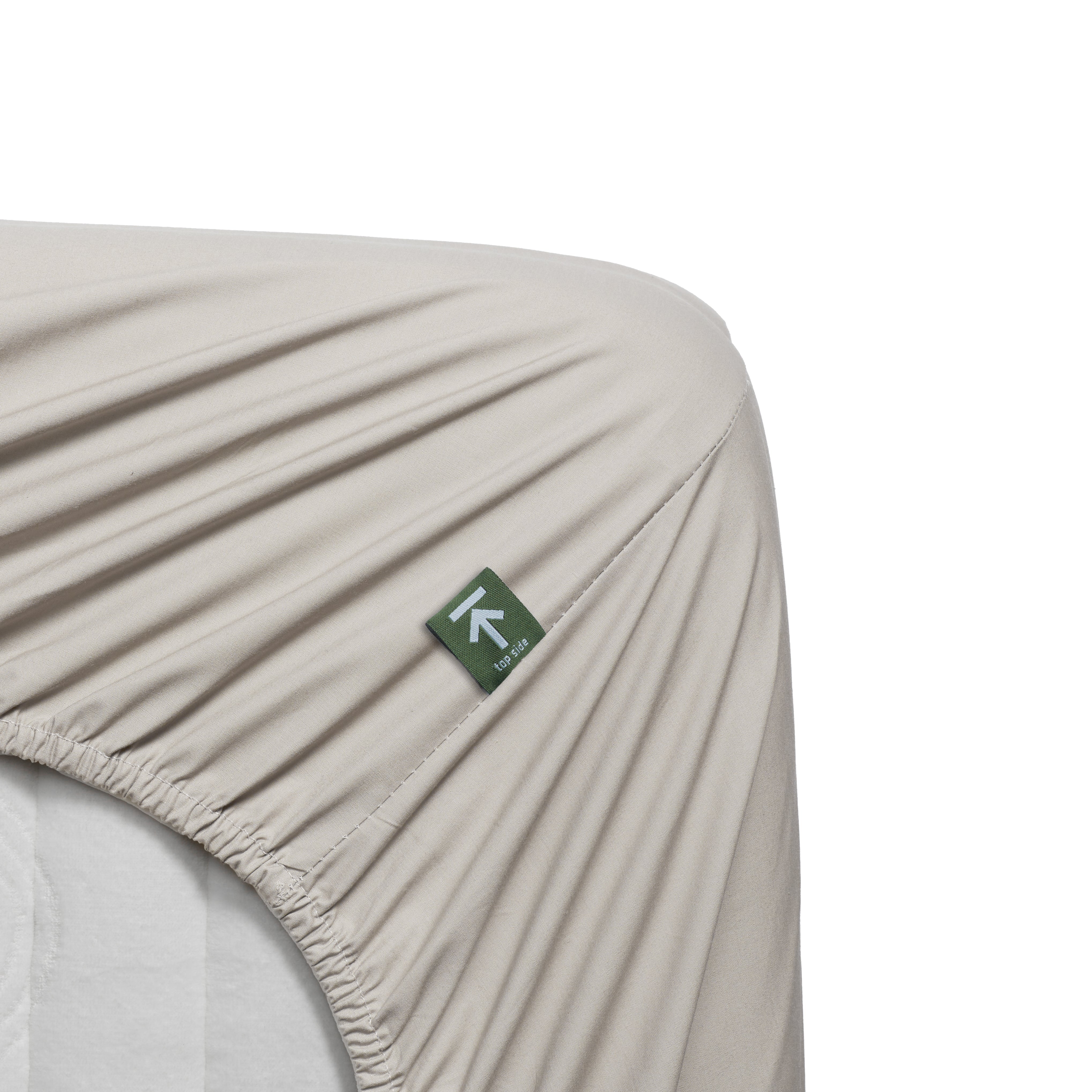 Beddinghouse topper hoeslaken BH Percale Cotton TD - 180x220 cm - naturel