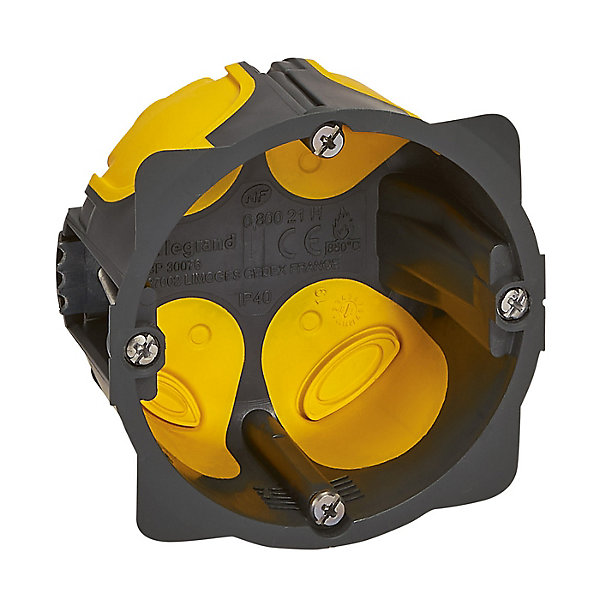 Boîte Eco Batibox monoposte profondeur 40mm D.67mm Legrand