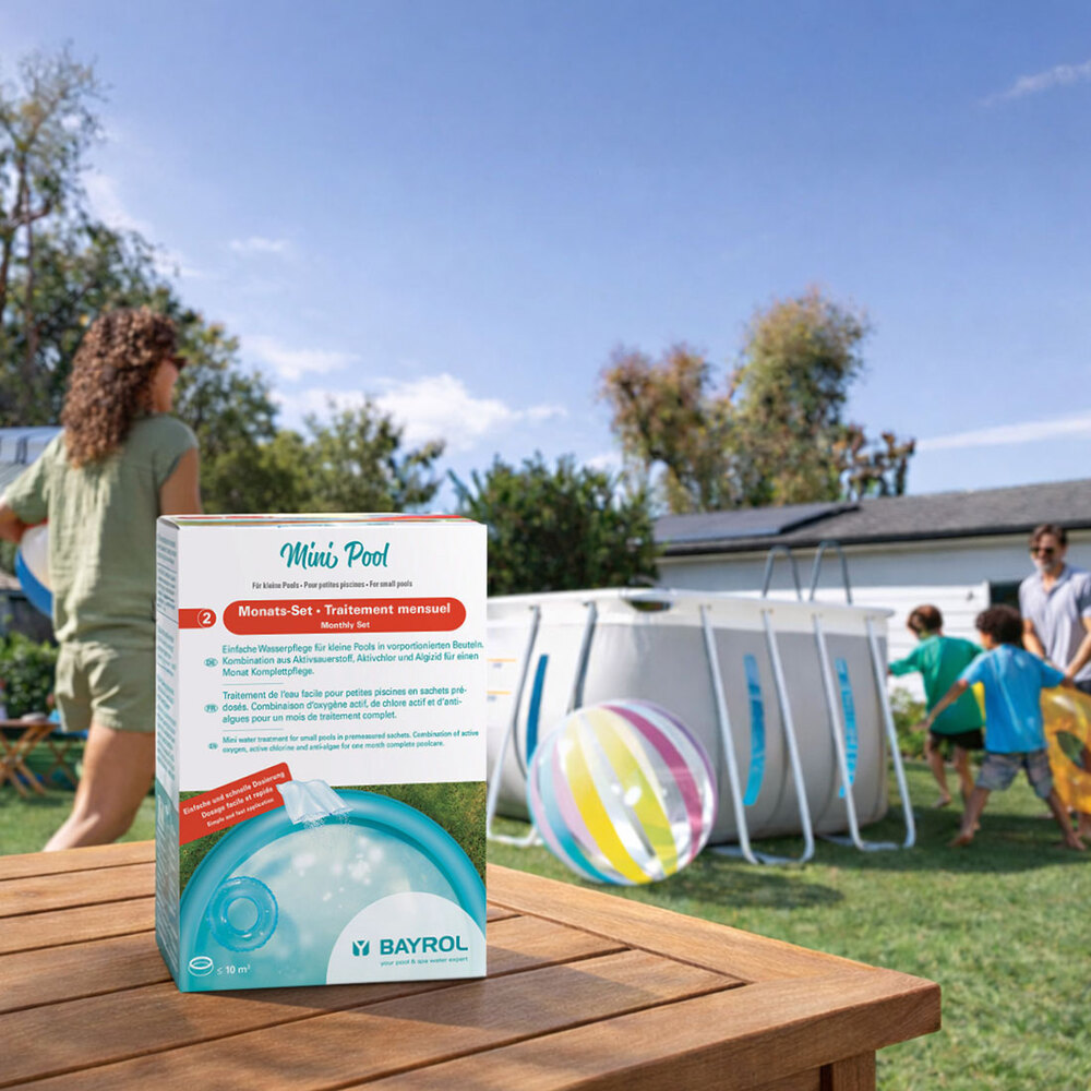 Traitement mensuel pour piscine hors sol jusqu'à 10m3