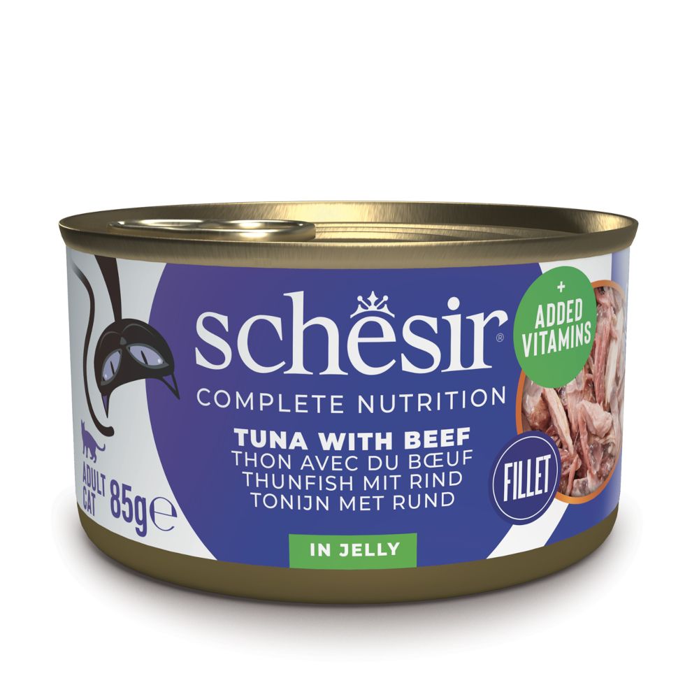 Schesir Complete Nutrition Fillet in Jelly Saver Pack 24 x 85g