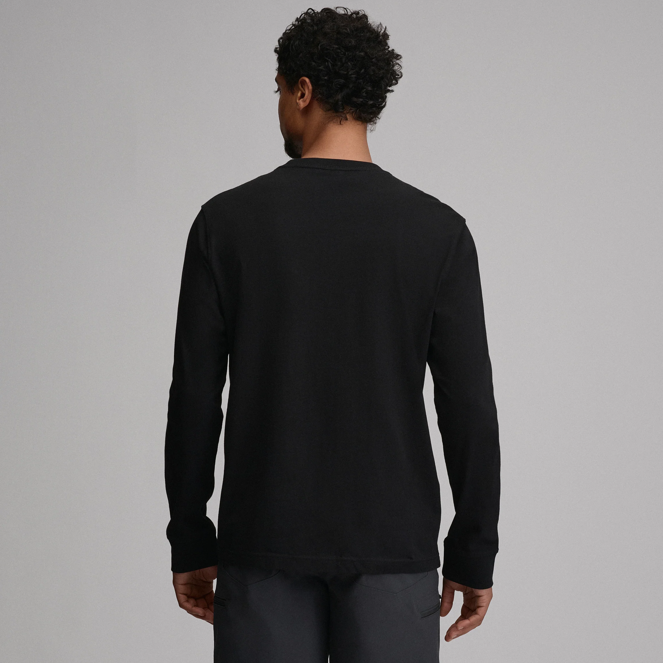 Men's Legend Wash 100% Cotton Long-Sleeve Classic T-Shirt