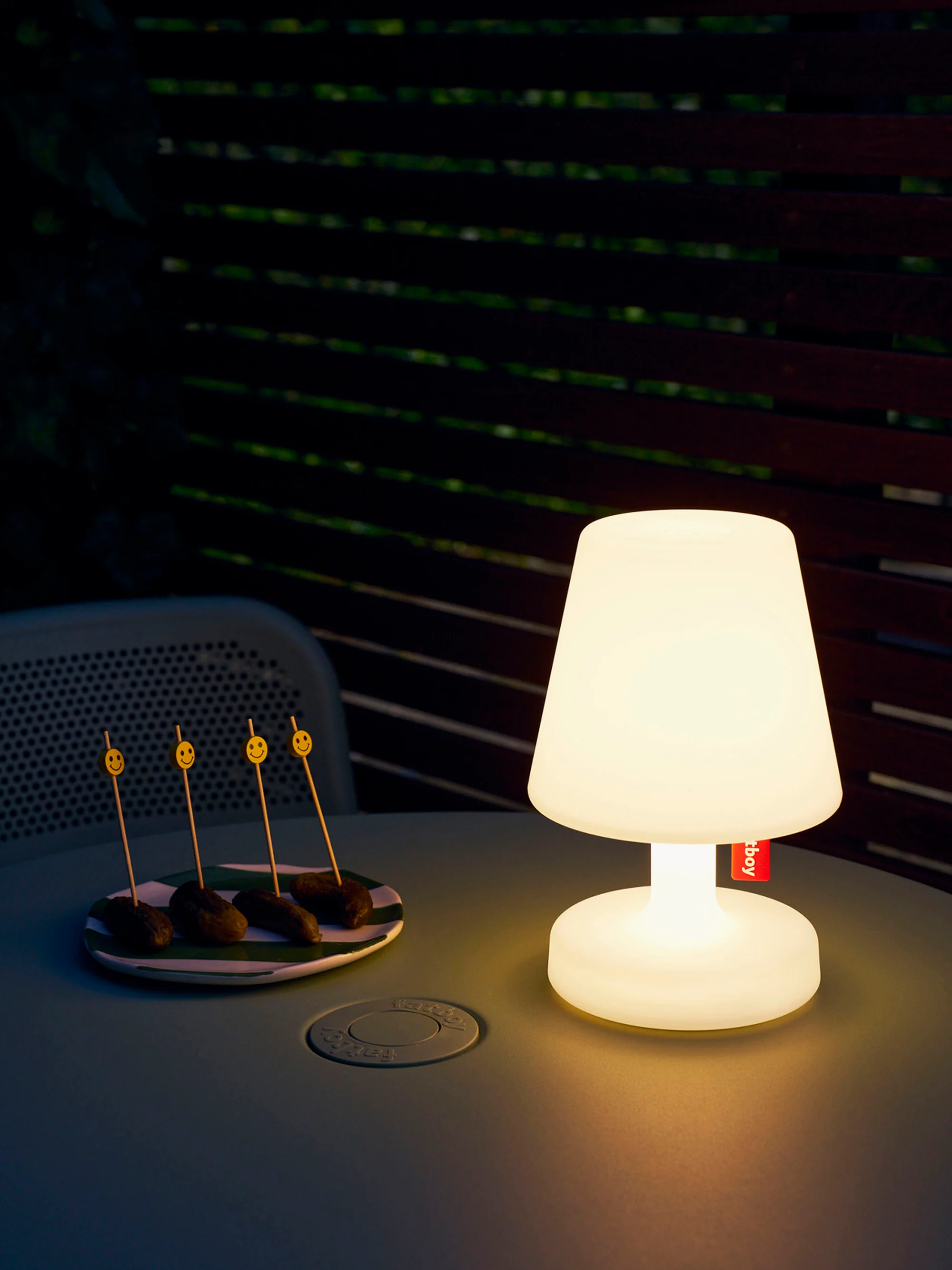 Mobile Außentischlampe Edison the Petit, dimmbar