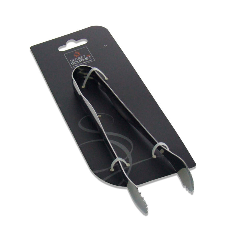 Pinça para gelo em inox