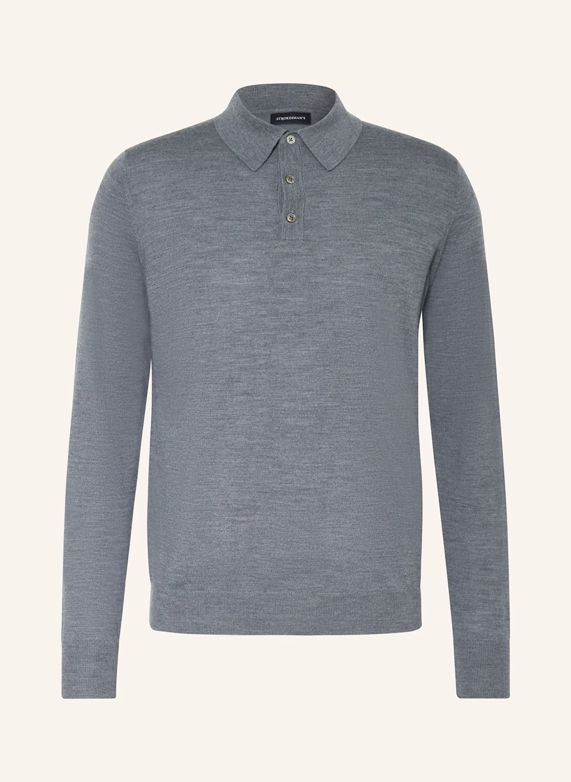 STROKESMAN'S Strick-Poloshirt
