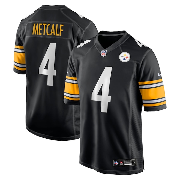 DK Metcalf Pittsburgh Steelers Nike Youth Game Player Jersey - Black