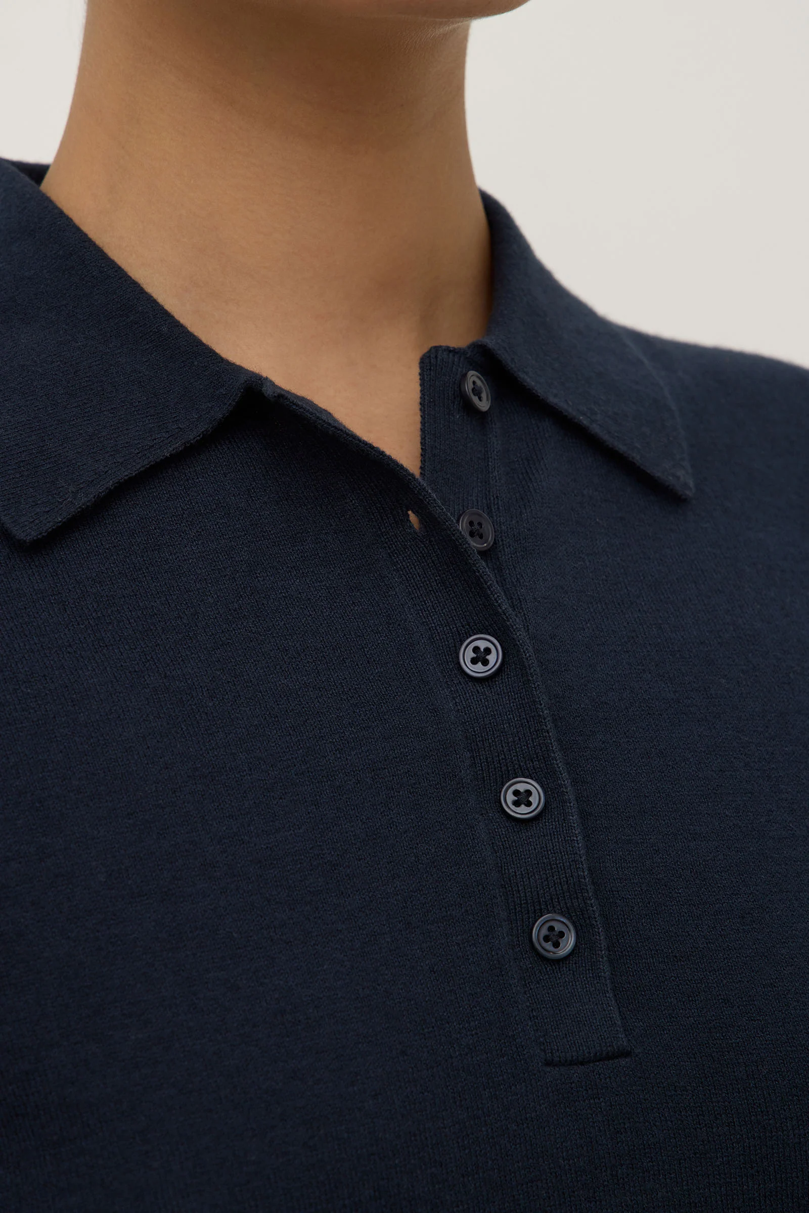 Sloane Cotton Cashmere Polo