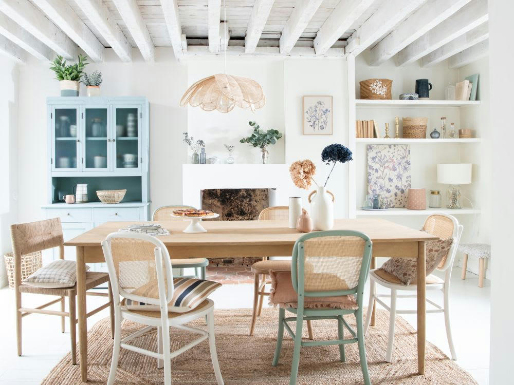 - Vase en dolomite beige avec anses H26