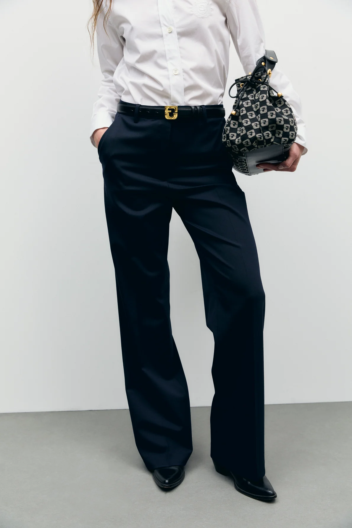 Pantalon droit de tailleur - MEGAN