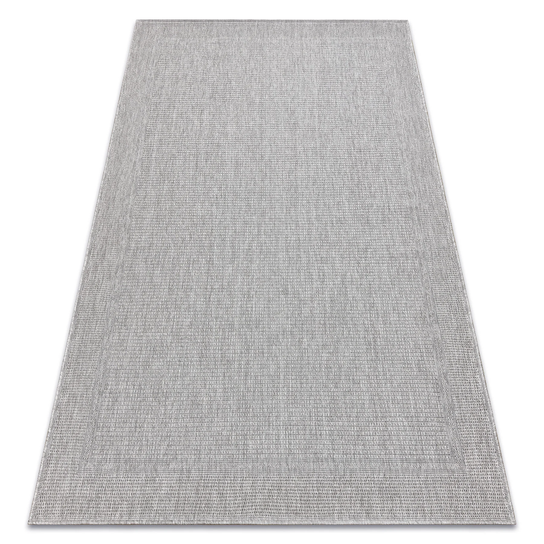 Dywan TIMO 5979 SZNURKOWY SIZAL outdoor ramka jasny szary 180x270 cm
