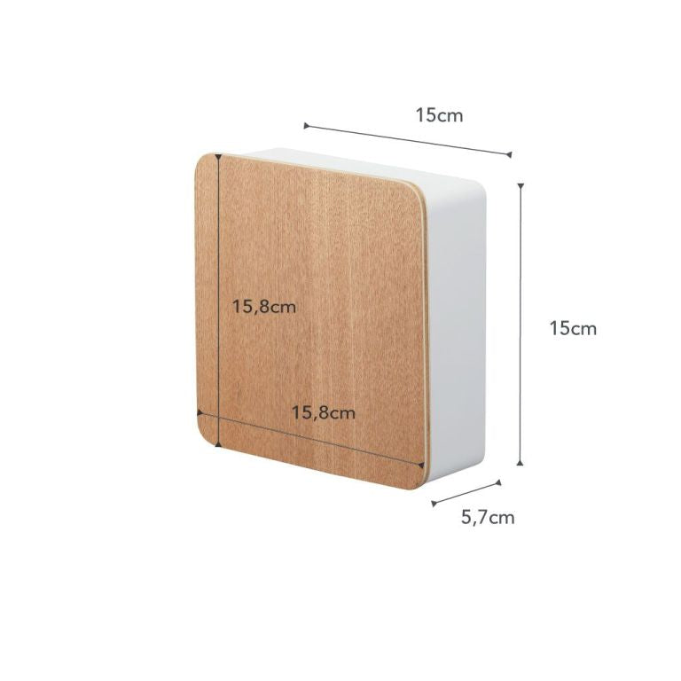 Yamazaki Magnetisch Sleutelkastje - Rin - Wit