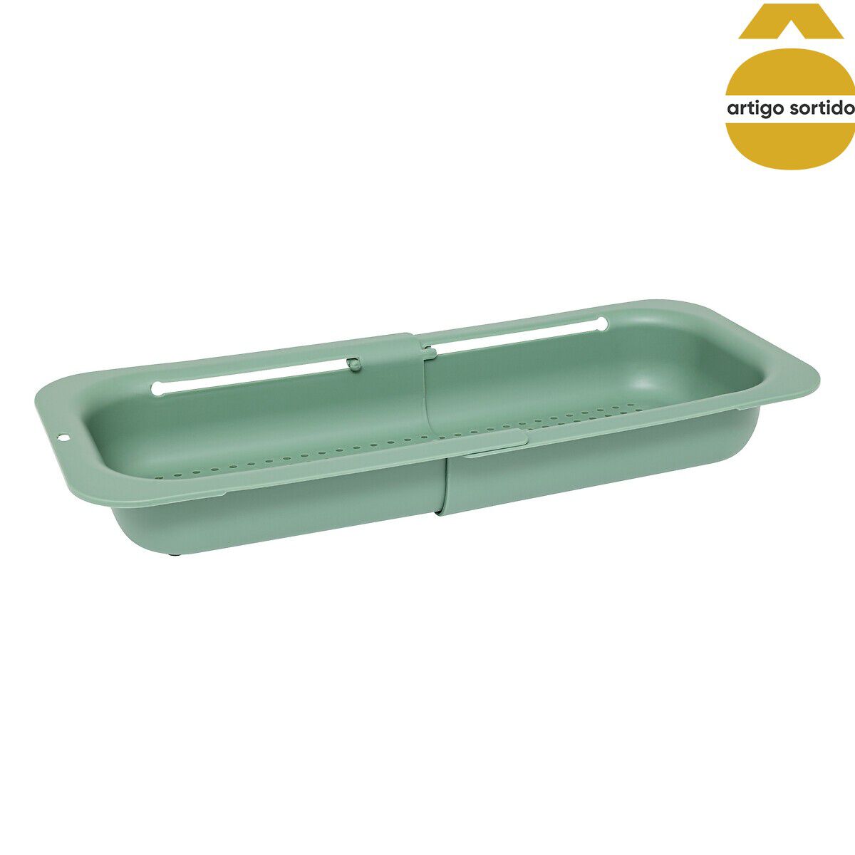 Escorredor de legumes extensível