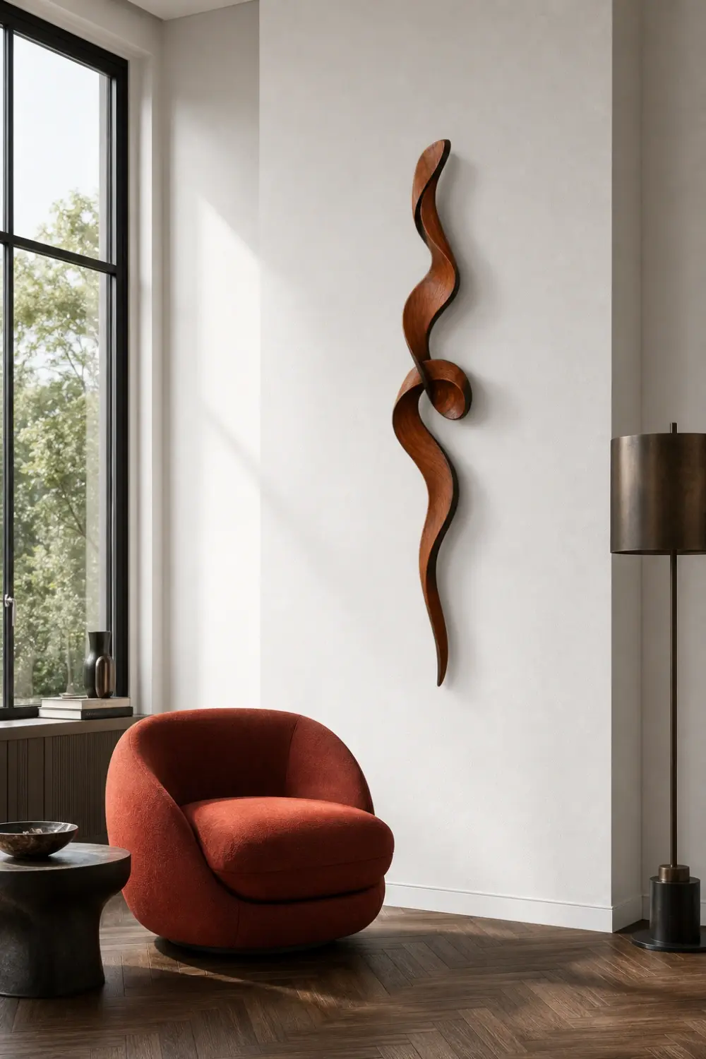 Abstract Wood Wall Art #QAB019