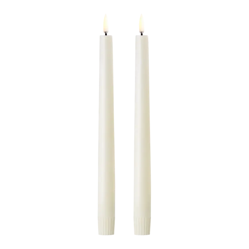 LED-Kerze 2er-Set Nordic-Led