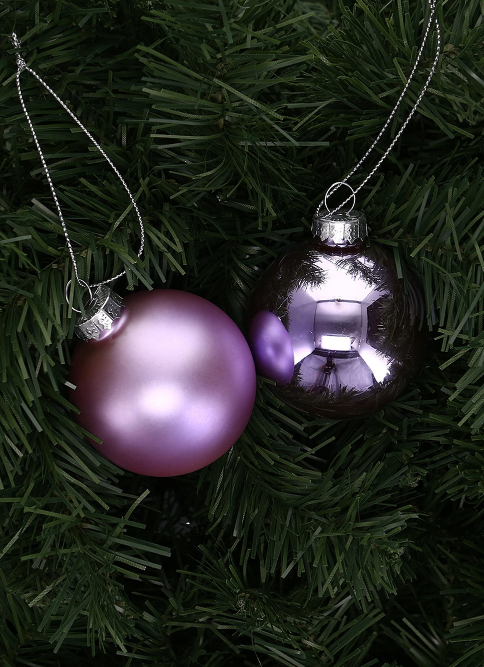 BOULE EFFET BRILLANT ET MAT (MODÈLE ALÉATOIRE)PARME