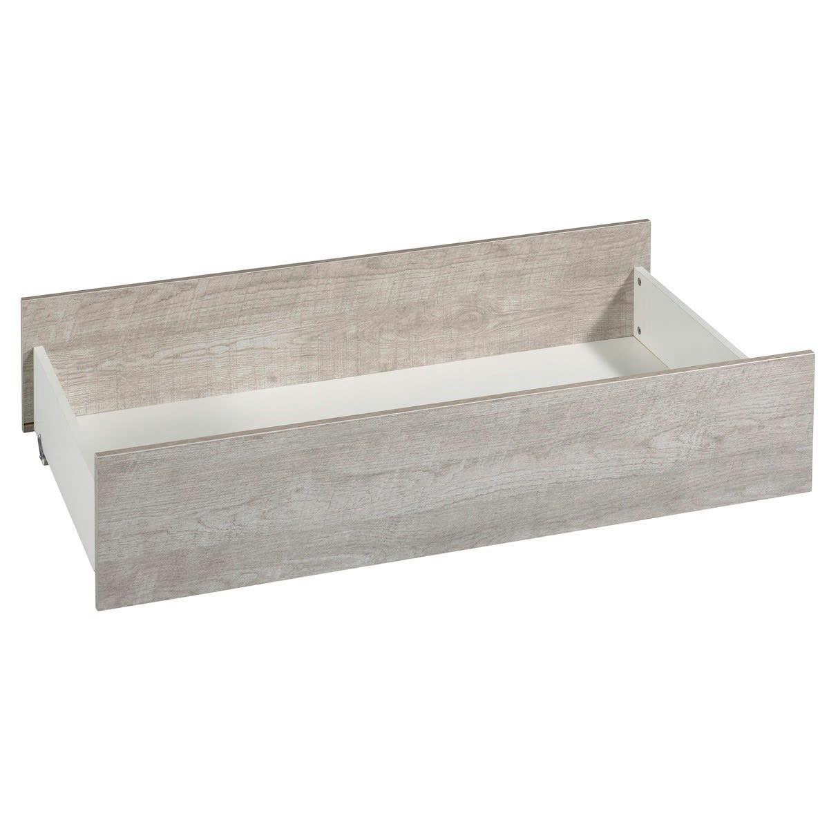 LOFT - Tiroir de lit évolutif en bois blanc