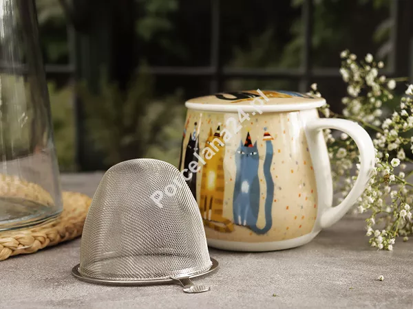 Kubek baryłka z zaparzaczem 0,43 L Duo - Party 15.PART.KZ